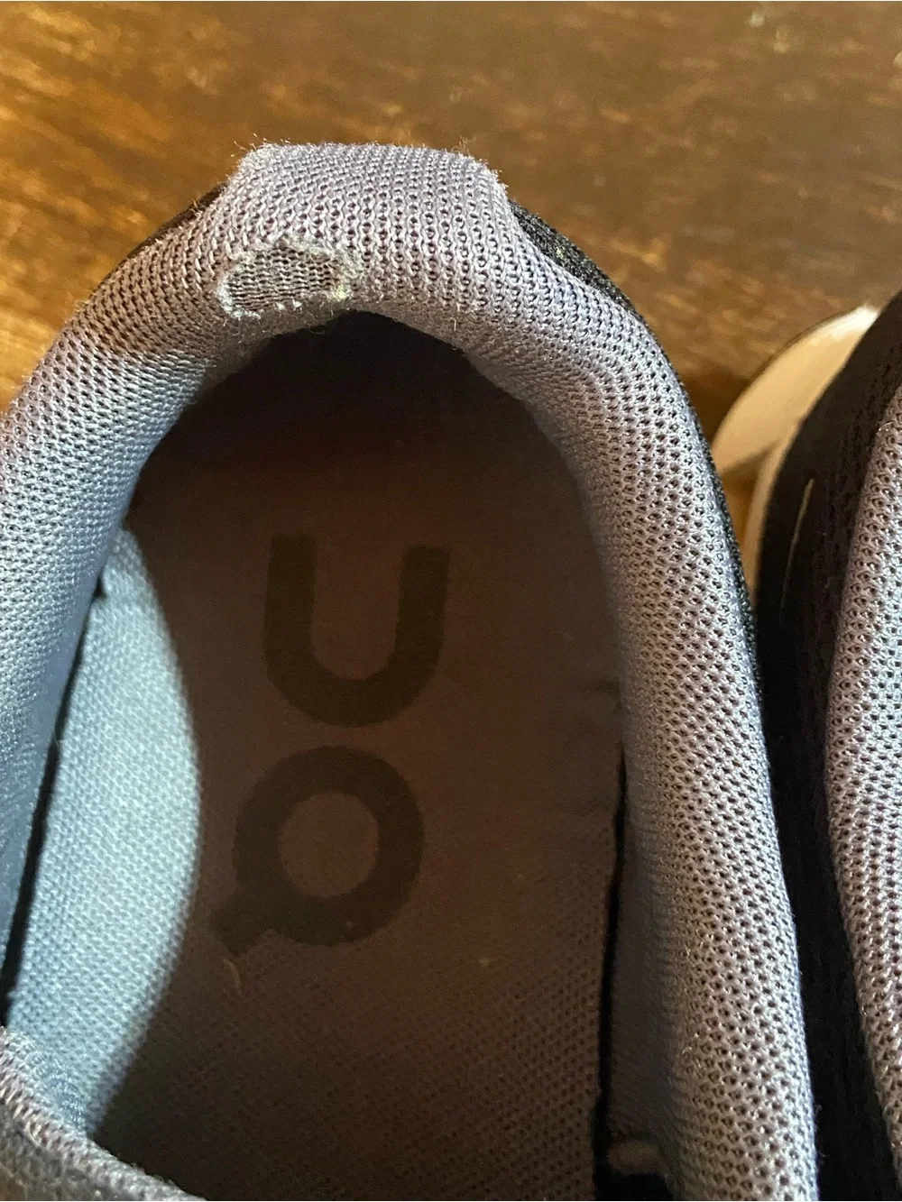 On Running Black and White Women's Athletic Shoes